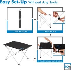 BEZ KAMP MASASI ORTA - (4 KİŞİLİK)