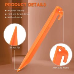 EVOLITE - ÇADIR KAZIĞI ABS x6 ADET