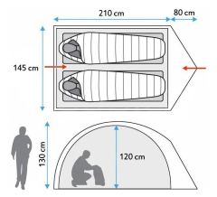 EVOLITE - TURTLE PRO 2 KİŞİLİK ÇADIR (4 MEVSİM)