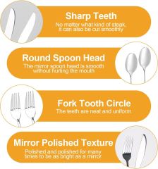 10 PARÇALI KAMP ÇATAL, BIÇAK SETİ