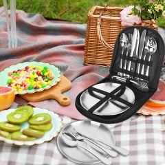 10 PARÇALI KAMP ÇATAL, BIÇAK SETİ