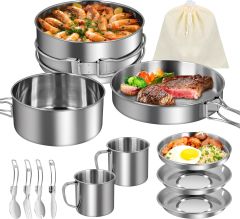 KAMP PİŞİRME SETİ 12 PARÇA