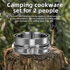 KAMP PİŞİRME SETİ 12 PARÇA