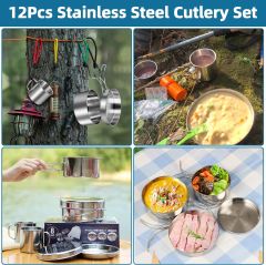 KAMP PİŞİRME SETİ 12 PARÇA