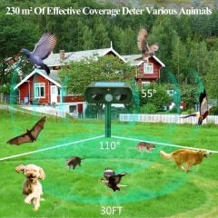 ULTRASONİK KEDİ, KÖPEK KOVUCU - SOLAR ENERGY