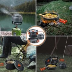 PRO PİŞİRME SETİ 16 PARÇA