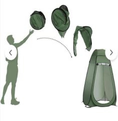 DUŞ, WC VE GİYİNME KAMP ÇADIRI (YEŞİL)