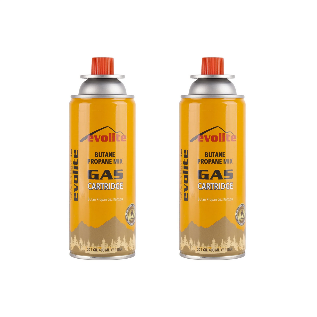 EVOLITE - GAZ KARTUŞU (VİDALI KARTUŞ) 2'Lİ SET - 227 GR