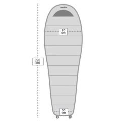 EVOLITE - DREAMER ULTRALIGHT -32 C UYKU TULUMU (MAVİ)