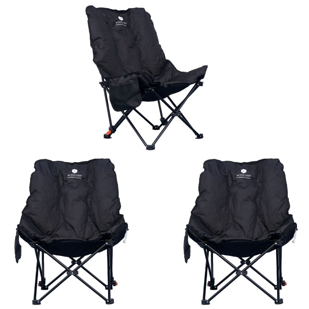 WINDCAMP BEL KORUNAKLI 3'LÜ KAMP SANDALYESİ