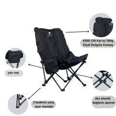WINDCAMP BEL KORUNAKLI 3'LÜ KAMP SANDALYESİ