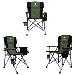 WINDCAMP LUX YEŞİL 3'LÜ KAMP SANDALYESİ