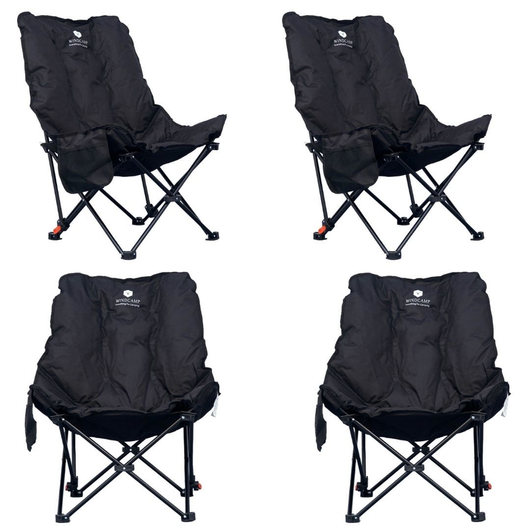 WINDCAMP BEL KORUNAKLI 4'LÜ KAMP SANDALYESİ