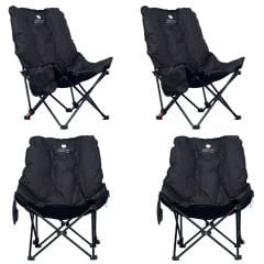 WINDCAMP BEL KORUNAKLI 4'LÜ KAMP SANDALYESİ