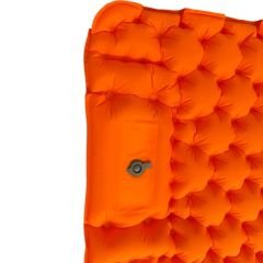 ŞİŞME YATAK ÇİFT KİŞİLİK - KENDİNDEN POMPALI - TURUNCU