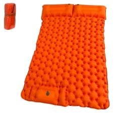 ŞİŞME YATAK ÇİFT KİŞİLİK - KENDİNDEN POMPALI - TURUNCU