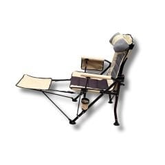 KATLANIR KAMP SANDALYESİ COMFORT - SIRT AYARLANABİLİR - BEJ