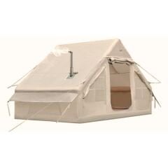 ŞİŞME ÇADIR 6 KİŞİLİK - BEJ (4 MEVSİM)
