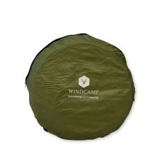 OTOMATİK AÇILIR KARAVAN DIŞ DUŞ ÇADIRI, GİYİNME KABİNİ - YEŞİL